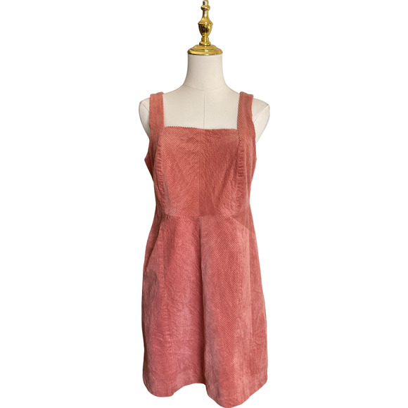 mi ami for Francesca's Women's XLarge Pink Corduroy Dress - Picture 1 of 12